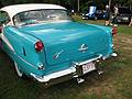 August 9, 2008 - Merrimac, Massachusetts.<br />Saturday antique car show at Skips restaurant.<br />1955 Oldsmobile.