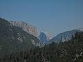 Sept. 3, 2008 - Yosemite National Park, California.<br />One of the first glimpses of the Valley approaching from the North.