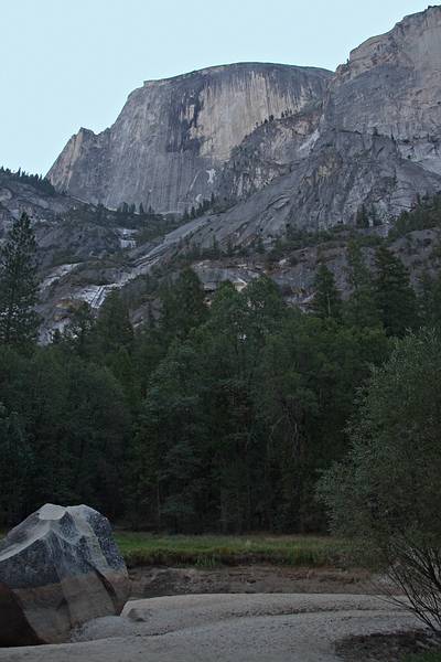 Sept. 4, 2008 - Yosemite National Park, California.<br />Half Dome from Mirror Lake, which is usually dry at this time of the year.