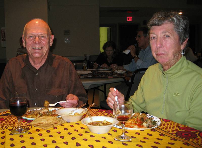 Sept. 27, 2008 - Newburyport, Massachusetts.<br />Annual African Dinner & Dance at the Elks Lodge.<br />Jim and Lyn.