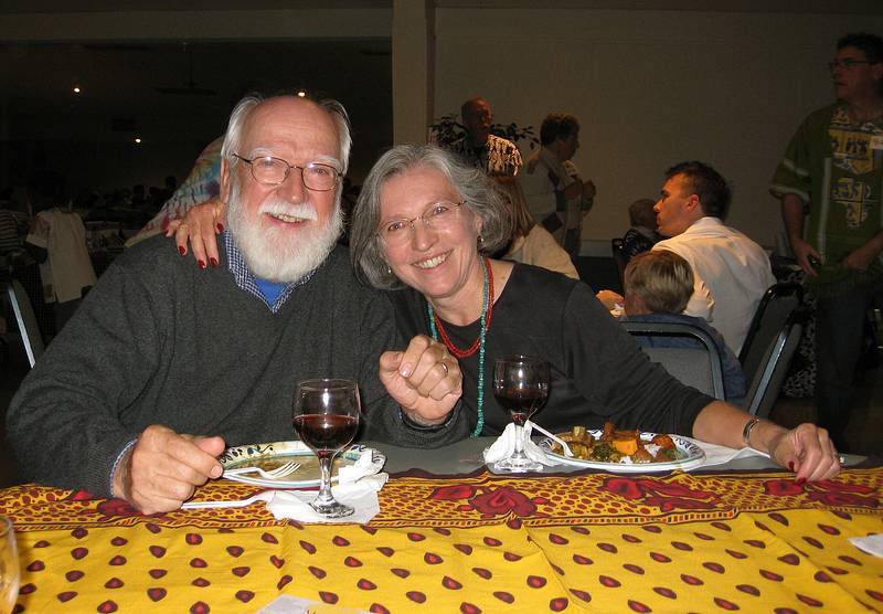 Sept. 27, 2008 - Newburyport, Massachusetts.<br />Annual African Dinner & Dance at the Elks Lodge.<br />Egils and Joyce.