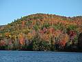 October 12, 2008 - Perch Pond, Grafton County, New Hampshire.<br />View from Perch Pond Road and starting point for hike to Mt. Morgan.
