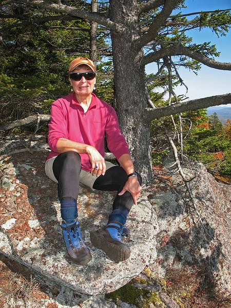 October 12, 2008 - Atop Mt. Morgan, Grafton County, New Hampshire.<br />Nancy.