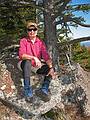 October 12, 2008 - Atop Mt. Morgan, Grafton County, New Hampshire.<br />Nancy.