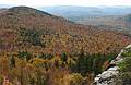 October 12, 2008 - View from atop Mt. Morgan, Grafton County, New Hampshire.<br />Mt. Webster.