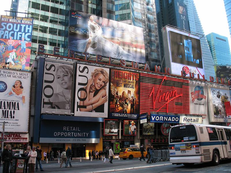 October 18, 2008 - Manhattan, New York.<br />Times Square.