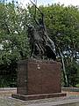 October 18, 2008 - Central Park, Manhattan, New York.<br />King Jagiello Monument.<br />He was king of Poland and grand duke of Lithuenia.