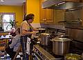 Nov. 27, 2008 - At Paul and Norma's in Tewksbury, Massachusetts.<br />Thanksgiving dinner.<br />As usual, Paul cooking away.
