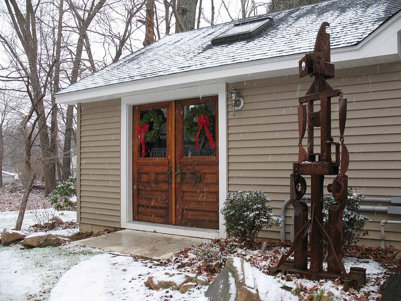 Dec. 7, 2008 - Merrimac, Massachusetts.<br />Joyce's studio.