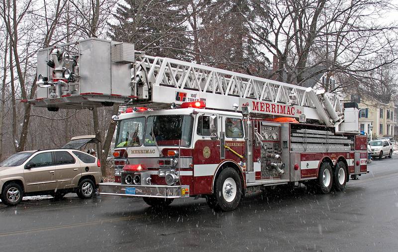 Dec. 7, 2008 - Santa Parade in Merrimac, Massachusetts.
