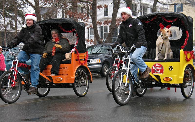 Dec. 7, 2008 - Santa Parade in Merrimac, Massachusetts.