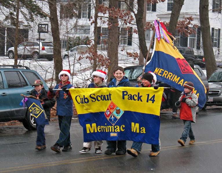Dec. 7, 2008 - Santa Parade in Merrimac, Massachusetts.