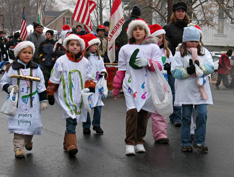 Dec. 7, 2008 - Santa Parade in Merrimac, Massachusetts.