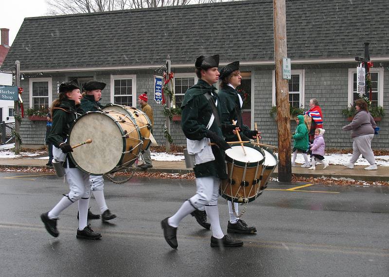 Dec. 7, 2008 - Santa Parade in Merrimac, Massachusetts.