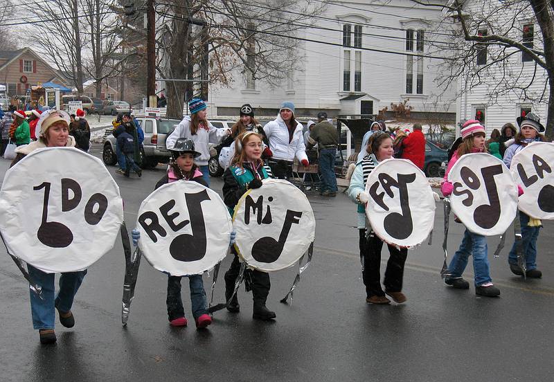 Dec. 7, 2008 - Santa Parade in Merrimac, Massachusetts.