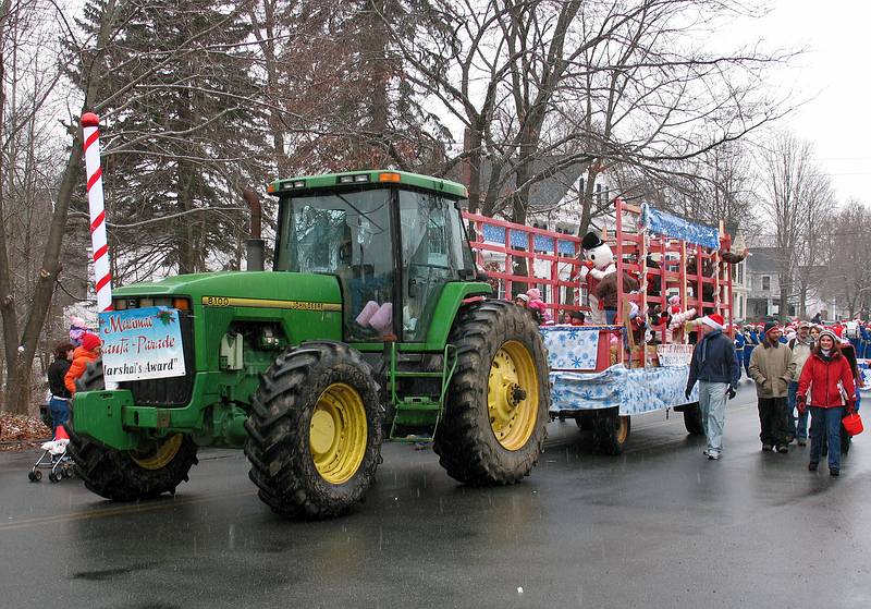 Dec. 7, 2008 - Santa Parade in Merrimac, Massachusetts.