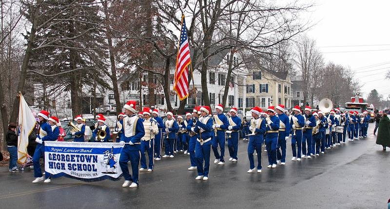 Dec. 7, 2008 - Santa Parade in Merrimac, Massachusetts.