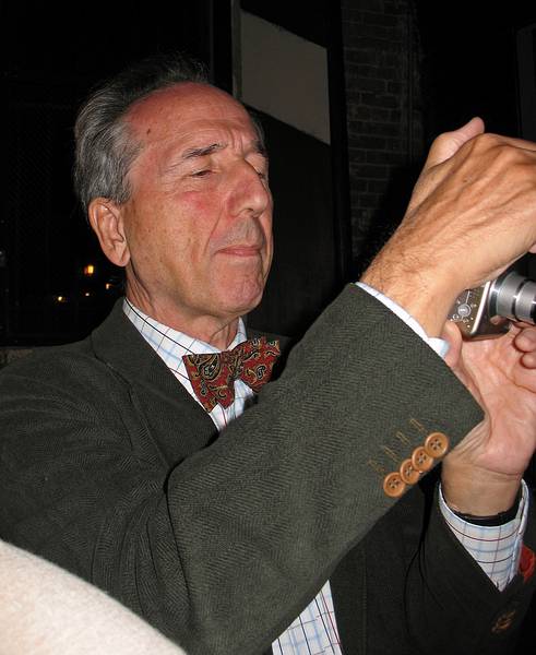 October 17, 2008 - Radegast Biergarten, Williamsburg, Brooklyn, New York.<br />Julian and Gisela's Wedding Eve.<br />Karl (Gisela's father, came from Austria for the wedding).