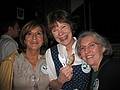 October 17, 2008 - Radegast Beer Hall, Williamsburg, Brooklyn, New York.<br />Julian and Gisela's Wedding Eve.<br />Carmen (Julian's friend from Madrid), Ingrid, and Joyce (Julian's aunt).
