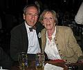 October 17, 2008 - Radegast Beer Hall, Williamsburg, Brooklyn, New York.<br />Julian and Gisela's Wedding Eve.<br />Karl and Karin (Karl's sister, also from Austria).