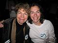October 17, 2008 - Radegast Beer Hall, Williamsburg, Brooklyn, New York.<br />Julian and Gisela's Wedding Eve.<br />Fran (Julian's California neighbor) and her daughter Lisa.
