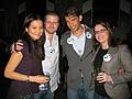 October 17, 2008 - Radegast Beer Hall, Williamsburg, Brooklyn, New York.<br />Julian and Gisela's Wedding Eve.<br />Suzanne (friend), Ken (friend, best man), Drew, and Lucy (Drew's wife).