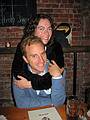 October 17, 2008 - Radegast Beer Hall, Williamsburg, Brooklyn, New York.<br />Julian and Gisela's Wedding Eve.<br />Brad and Lisa.