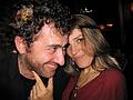 October 17, 2008 - Radegast Beer Hall, Williamsburg, Brooklyn, New York.<br />Julian and Gisela's Wedding Eve.<br />Spencer and Mary.
