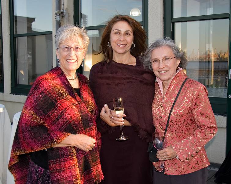 October 18, 2008 - Julian and Gisela's wedding, Brooklyn, New York.<br />Tzipi, Ilise, and Joyce.