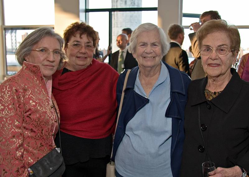 October 18, 2008 - Julian and Gisela's wedding, Brooklyn, New York.<br />Joyce, Cheryl, Estelle, and Frances.<br />Estelle and Frances are Ronnie's sisters and Cheryl is Frances' daughter.