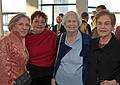 October 18, 2008 - Julian and Gisela's wedding, Brooklyn, New York.<br />Joyce, Cheryl, Estelle, and Frances.<br />Estelle and Frances are Ronnie's sisters and Cheryl is Frances' daughter.