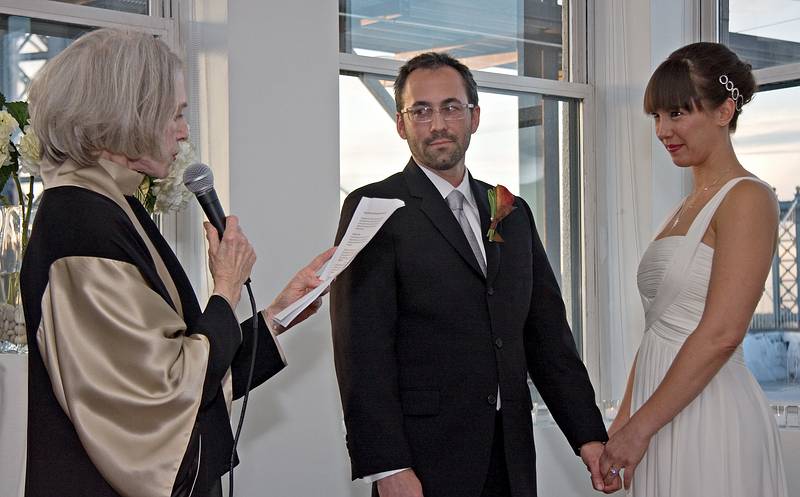 October 18, 2008 - Julian and Gisela's wedding, Brooklyn, New York.<br />Alma, Julian and Gisela.