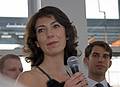 October 18, 2008 - Julian and Gisela's wedding, Brooklyn, New York.<br />Alexia with Ken and Drew in back.