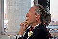 October 18, 2008 - Julian and Gisela's wedding, Brooklyn, New York.<br />Karl pondering.