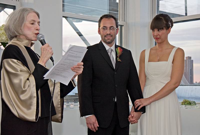 October 18, 2008 - Julian and Gisela's wedding, Brooklyn, New York.<br />Alma, Julian and Gisela.