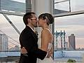October 18, 2008 - Julian and Gisela's wedding, Brooklyn, New York.<br />Julian and Gisela.