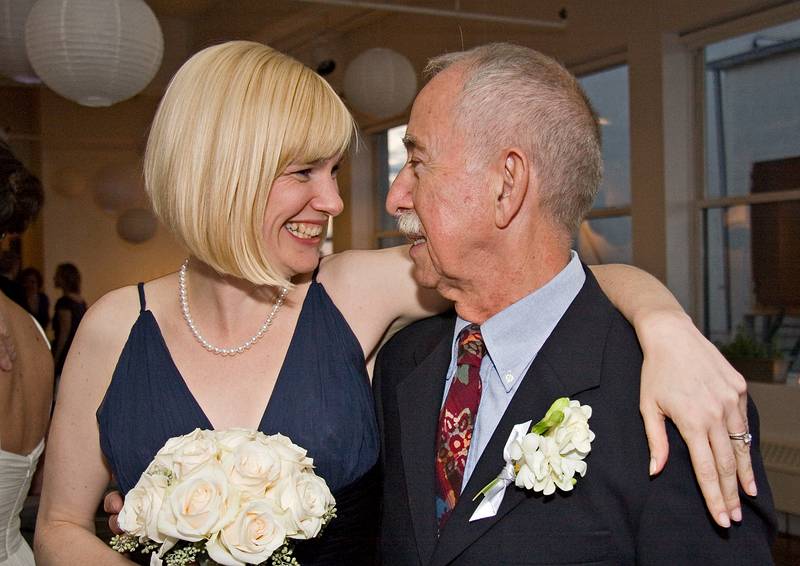 October 18, 2008 - Julian and Gisela's wedding, Brooklyn, New York.<br />Cynthia and Ronnie.