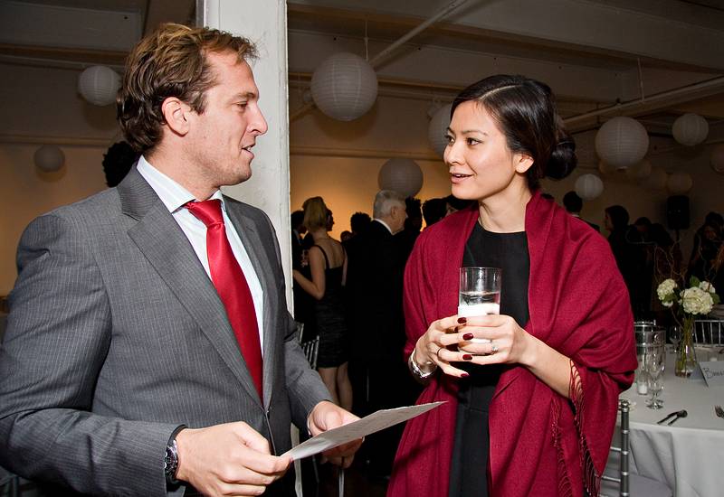 October 18, 2008 - Julian and Gisela's wedding, Brooklyn, New York.<br />Alvaro and Suzanne.