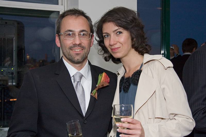 October 18, 2008 - Julian and Gisela's wedding, Brooklyn, New York.<br />Julian and Alexia.