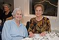 October 18, 2008 - Julian and Gisela's wedding, Brooklyn, New York.<br />Estelle and Frances.
