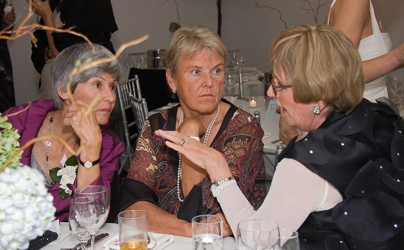 October 18, 2008 - Julian and Gisela's wedding, Brooklyn, New York.<br />Heidi, Traudl, and Karin.