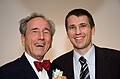 October 18, 2008 - Julian and Gisela's wedding, Brooklyn, New York.<br />Karl and his son Meinhard.