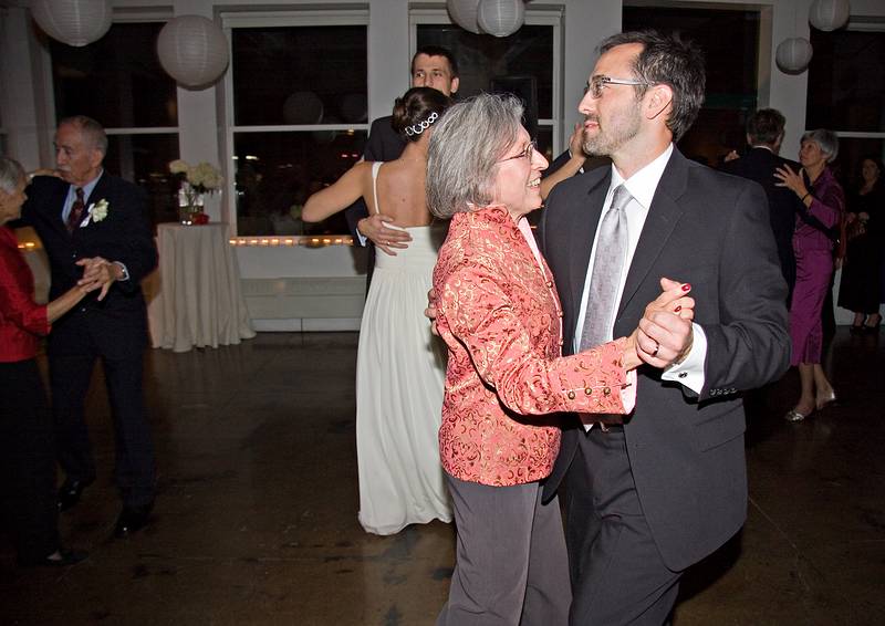 October 18, 2008 - Julian and Gisela's wedding, Brooklyn, New York.<br />Julian dancing with Joyce, Gisela with Meinhard, Ronnie with Baiba, and Heidi with Karl.