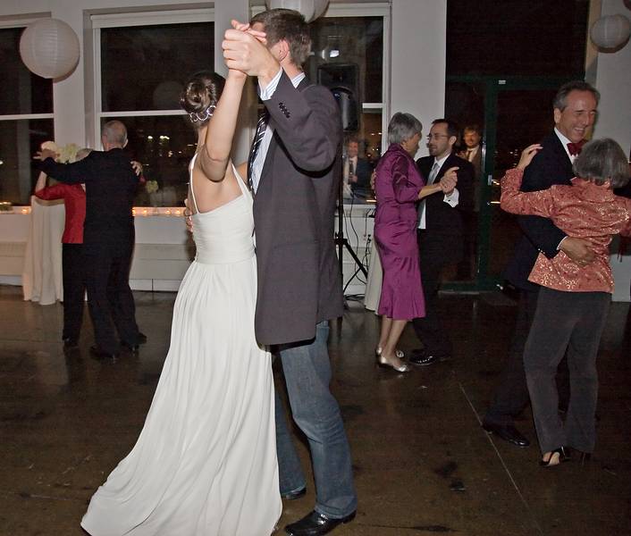 October 18, 2008 - Julian and Gisela's wedding, Brooklyn, New York.<br />Gisela dancing with Meinhard, Baiba with Ronnie, Heidi with Julian and Karl with Joyce.
