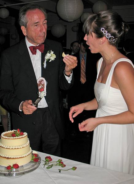 October 18, 2008 - Julian and Gisela's wedding, Brooklyn, New York.<br />Karl and Gisela.