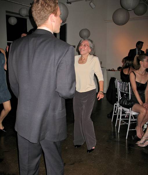 October 18, 2008 - Julian and Gisela's wedding, Brooklyn, New York.<br />Brad and Joyce.