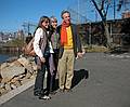 October 19, 2008 - Brooklyn, New York.<br />Gisela with her parents Heidi and Karl.