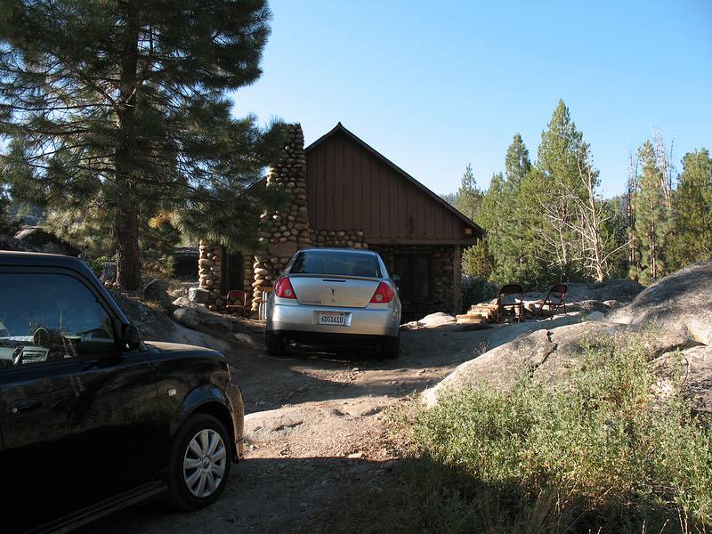 Sept. 5, 2008 - Day before Melody's and Sati's wedding at Mono Hot Springs, California.<br />Baiba's, Ronnie's, Joyce's and my cabin for the four day celebration.