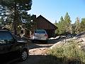 Sept. 5, 2008 - Day before Melody's and Sati's wedding at Mono Hot Springs, California.<br />Baiba's, Ronnie's, Joyce's and my cabin for the four day celebration.