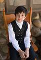 Sept. 6, 2008 - Melody's and Sati's Wedding at Mono Hot Springs, California.<br />Melody's nephew Gujn.